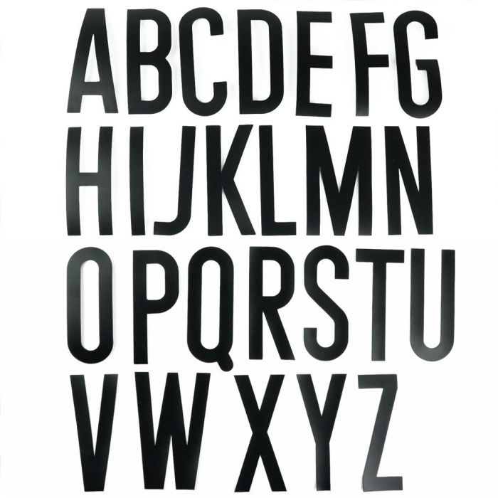 Set de lettres magnétiques (alphabet)