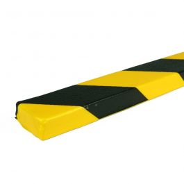 Les protections anti-chocs PRS pour angles, modèle 43 - jaunes/noires - 1 mètre