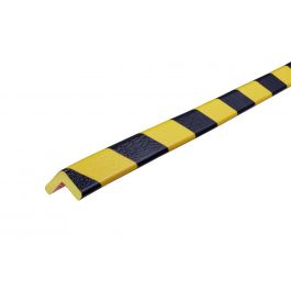 Profilé de protection d’angles Knuffi, type E - jaunes/noires - 5 mètre