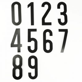Set de chiffres autocollants (0 à 9)
