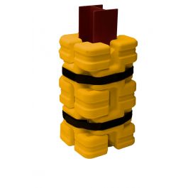 Protection de colonnes adaptable en plastique Sentry FIT