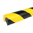 Les protections anti-chocs PRS pour angles, modèle 4 - jaunes/noires - 1 mètre