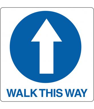 Pictogramme de plancher « Walk This Way »