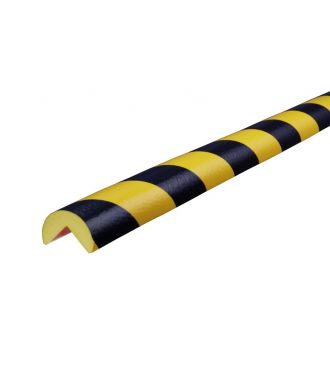 Profilé de protection d’angles Knuffi, type A - jaunes/noires - 5 mètre
