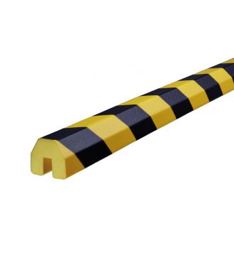 Profilé de protection d'arêtes Knuffi, type BB - jaunes/noires - 5 mètre