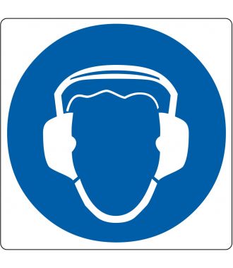 Pictogramme de plancher « Protection auditive requise »